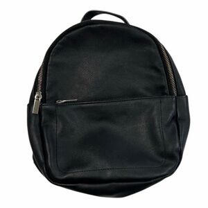 Wild Fable Black Leather Mini Backpack